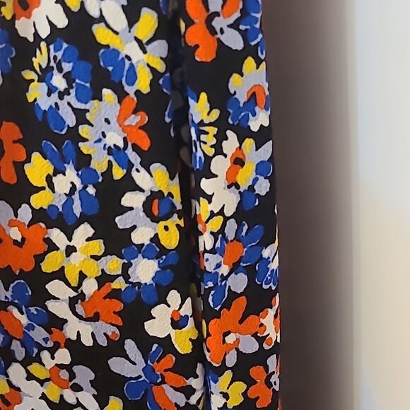 RAG & BONE Multicolored Floral Print Estell V-Neck Tank Slip Midi Dress Size S/P - Picture 4 of 13